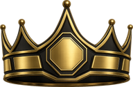 Símbolo da coroa, marca da modalidade Crown Fight